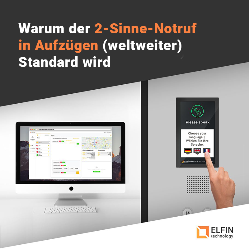 2-Sinne-Notruf in Aufzügen wird Standard